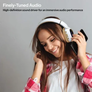 wireless headphones with led speedometer display 8043215